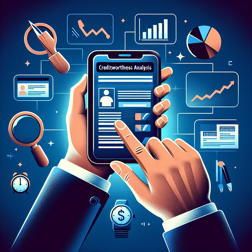 Kreditwürdigkeit Analyse